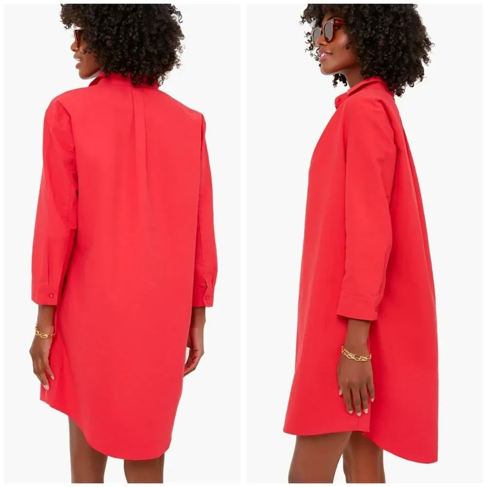 Pomander Place Polly Poppy Red Tunic Dress - Picture 3 of 16